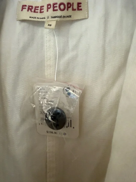 Free People Cotton Asymmetrical-Hem Harlow Blazer - Picture 10 of 16